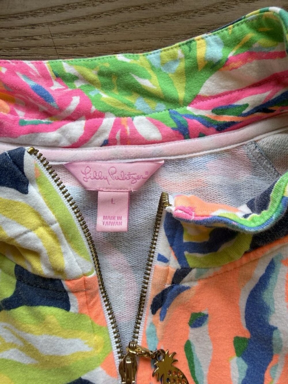 Lilly Pulitzer Skipper Popover Jacket Sweatshirt - Picture 10 of 10